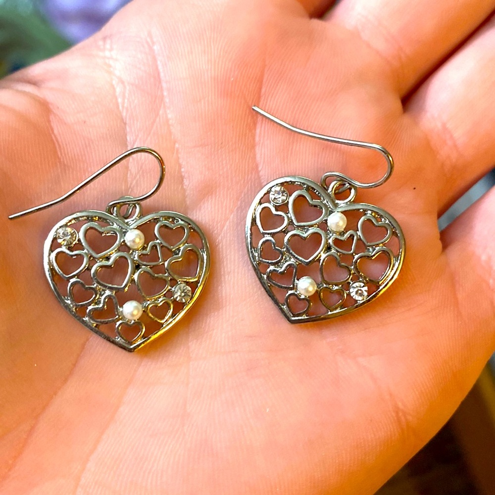 Heart earrings